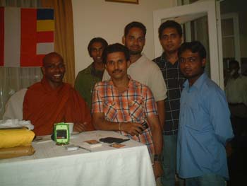 Dhamma function at Sri lanka embassy in Egypt -6- 23.08.2007.jpg